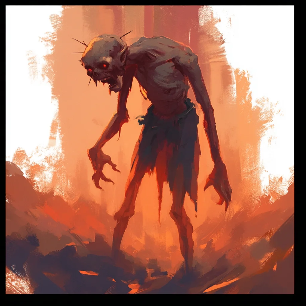Zombie Titubant - Monstre Standard Daggerheart SRD Tier 1 | Bestiaire JDR